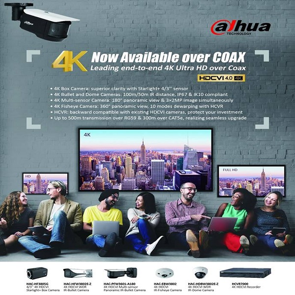4K now is available over COAX