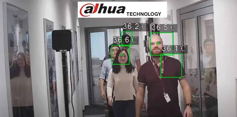 Dahua Human Temperature Detecting Thermal Device Bangladesh
