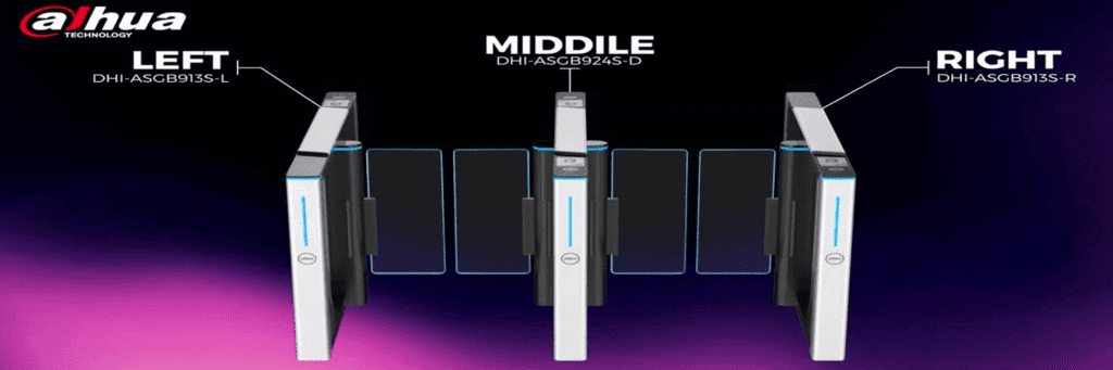 Dahua Swing Barrier Turnstile