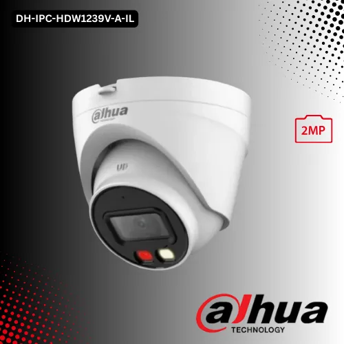 Dahua DH-IPC-HDW1239V-A-IL 2MP Smart Dual Light Eyeball IP Camera