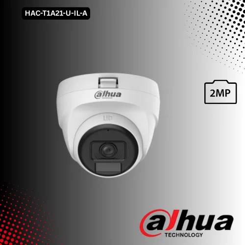 HAC-T1A21-U-IL-A 2MP Smart Dual Light HDCVI Fixed-focal Eyeball Camera