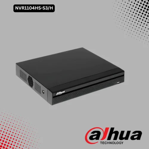Dahua NVR1104HS-S3/H 4 Channel Network Video Recorder (NVR)