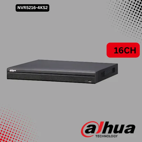 Dahua NVR5216-4KS2 16 Channel Network Video Recorder (NVR)