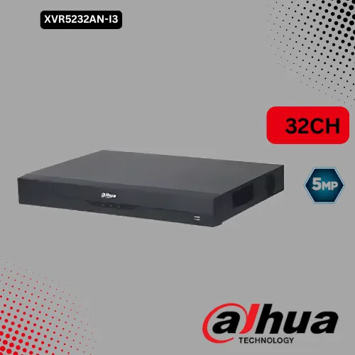 Dahua XVR5232AN-I3 32 Channel Penta-brid WizSense Digital Video Recorder